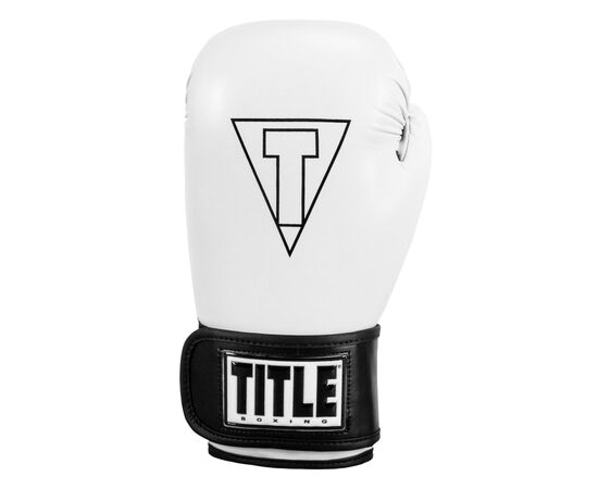 Боксерские перчатки Title Boxing Vegan Gloves White/Black 14 oz (VGFBG 14 oz WH/BK), изображение 6 Боксерские перчатки Title Boxing Vegan Gloves White/Black 14 oz (VGFBG 14 oz WH/BK), изображение 6