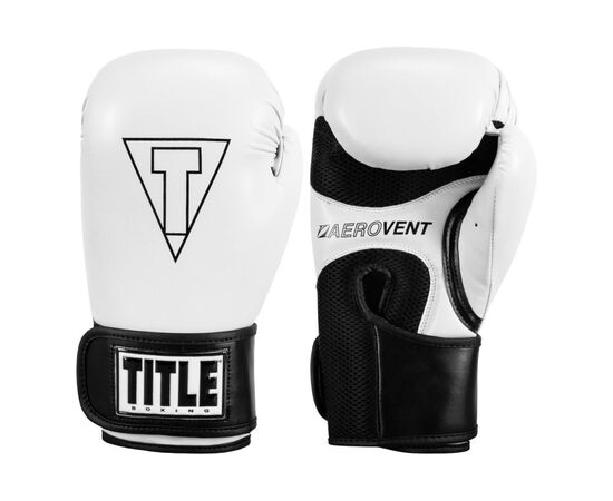 Боксерские перчатки Title Boxing Vegan Gloves White/Black 8 oz (VGFBG 8 oz WH/BK), изображение 5 Боксерские перчатки Title Boxing Vegan Gloves White/Black 8 oz (VGFBG 8 oz WH/BK), изображение 5