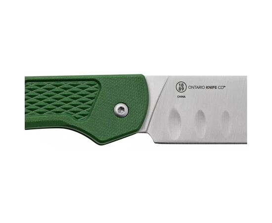 Ніж Ontario Knife Camp Plus Santoku Green (ON4305), зображення 3