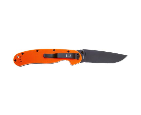 Ніж Ontario Knife RAT I AUS-8 Orange, Black Blade (ON8846OR), зображення 2 Ніж Ontario Knife RAT I AUS-8 Orange, Black Blade (ON8846OR), зображення 2