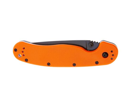 Ніж Ontario Knife RAT I AUS-8 Orange, Black Blade (ON8846OR), зображення 3 Ніж Ontario Knife RAT I AUS-8 Orange, Black Blade (ON8846OR), зображення 3