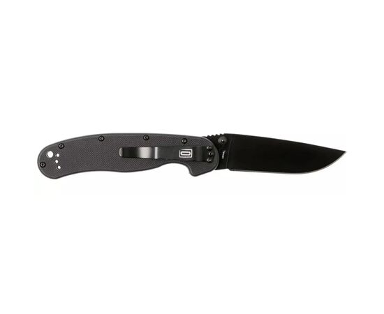 Ніж Ontario Knife RAT I AUS-8 Black, Black Blade (ON8846), зображення 2 Ніж Ontario Knife RAT I AUS-8 Black, Black Blade (ON8846), зображення 2