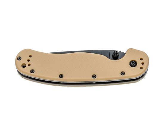 Нож Ontario Knife RAT I AUS-8 Desert Tan, Black Blade (ON8846DT), изображение 2 Нож Ontario Knife RAT I AUS-8 Desert Tan, Black Blade (ON8846DT), изображение 2
