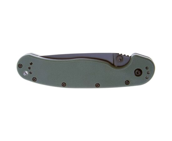 Ніж Ontario Knife RAT I AUS-8 OD Green, Black Blade (ON8846OD), зображення 3 Ніж Ontario Knife RAT I AUS-8 OD Green, Black Blade (ON8846OD), зображення 3