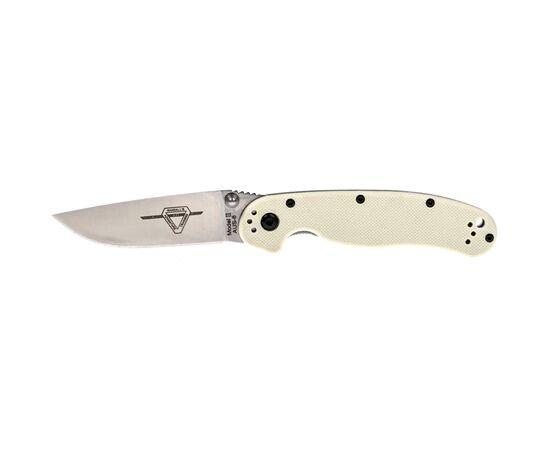 Ніж Ontario Knife RAT II AUS-8 Black, Black Blade (ON8861)