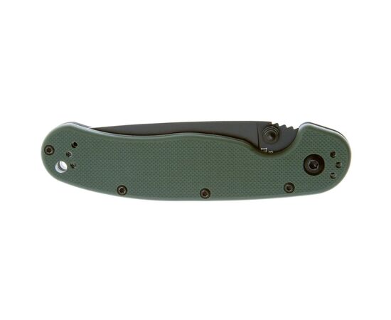 Нож Ontario Knife RAT II AUS-8 OD Green, Black Blade (ON8861OD), изображение 3 Нож Ontario Knife RAT II AUS-8 OD Green, Black Blade (ON8861OD), изображение 3