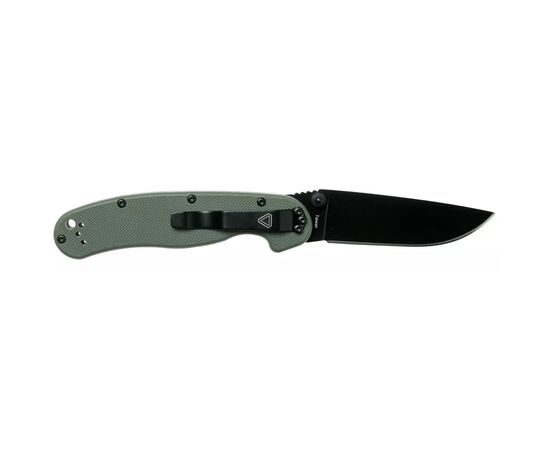 Ніж Ontario Knife RAT II D2 OD Green, Black Blade (ON8830OD), зображення 2 Ніж Ontario Knife RAT II D2 OD Green, Black Blade (ON8830OD), зображення 2