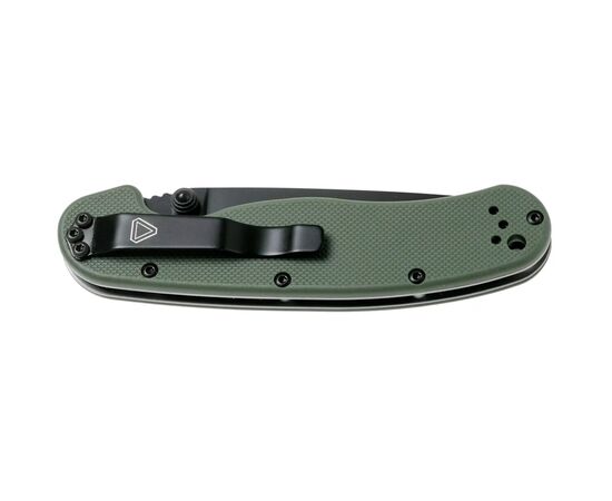 Ніж Ontario Knife RAT II D2 OD Green, Black Blade (ON8830OD), зображення 4 Ніж Ontario Knife RAT II D2 OD Green, Black Blade (ON8830OD), зображення 4