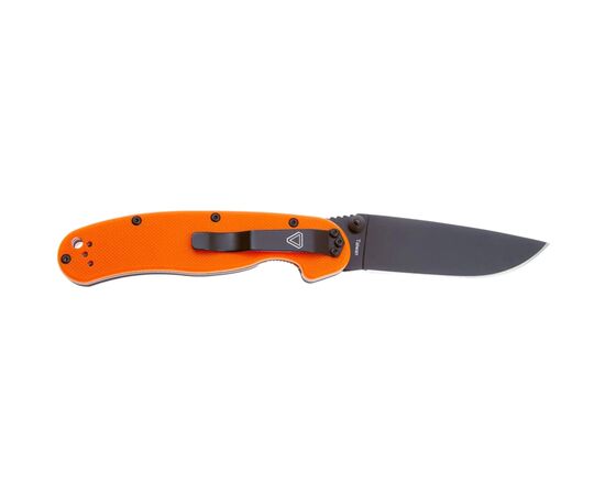 Нож Ontario Knife RAT II AUS-8 Orange, Black Blade (ON8861OR), изображение 2 Нож Ontario Knife RAT II AUS-8 Orange, Black Blade (ON8861OR), изображение 2