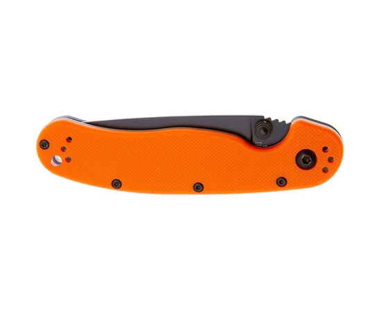 Нож Ontario Knife RAT II AUS-8 Orange, Black Blade (ON8861OR), изображение 3 Нож Ontario Knife RAT II AUS-8 Orange, Black Blade (ON8861OR), изображение 3