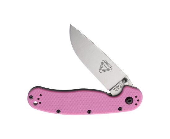 Нож Ontario Knife RAT II AUS-8 Pink (ON8862), изображение 3 Нож Ontario Knife RAT II AUS-8 Pink (ON8862), изображение 3