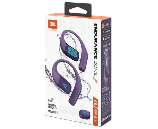 Наушники JBL Endurance Zone Purple (JBLENDUZONEPUR), изображение 10 Наушники JBL Endurance Zone Purple (JBLENDUZONEPUR), изображение 10