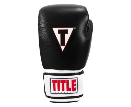 Боксерские перчатки Title Classic Leather 2.0 Black/White/Red M 12 oz (CSBGL2 M BK/WH/RD), изображение 6 Боксерские перчатки Title Classic Leather 2.0 Black/White/Red M 12 oz (CSBGL2 M BK/WH/RD), изображение 6