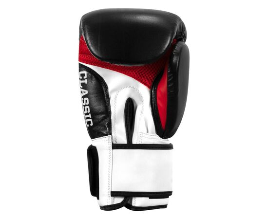 Боксерские перчатки Title Classic Leather 2.0 Black/White/Red M 12 oz (CSBGL2 M BK/WH/RD), изображение 7 Боксерские перчатки Title Classic Leather 2.0 Black/White/Red M 12 oz (CSBGL2 M BK/WH/RD), изображение 7