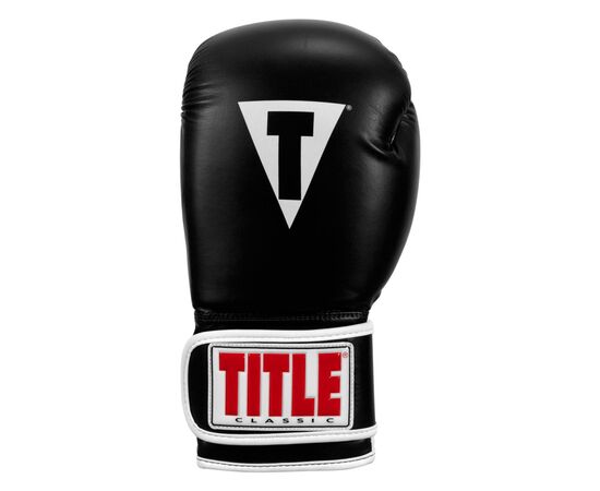 Боксерские перчатки Title Classic Pro Style 3.0 Black/White 14 oz (CVVTG3 14 BK/WH), изображение 6