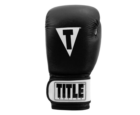 Боксерские перчатки Title Premier Leather Black/White L 14 oz (TSBG2 L BK/WH), изображение 6 Боксерские перчатки Title Premier Leather Black/White L 14 oz (TSBG2 L BK/WH), изображение 6