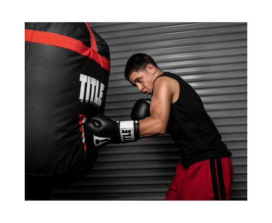 Боксерские перчатки Title Premier Leather Black/White L 14 oz (TSBG2 L BK/WH), изображение 9 Боксерские перчатки Title Premier Leather Black/White L 14 oz (TSBG2 L BK/WH), изображение 9