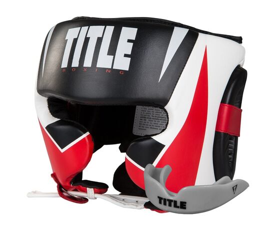 Боксерський шолом Title MMA Command Black/White/Red L (XCHGT L BK/WH/RD)