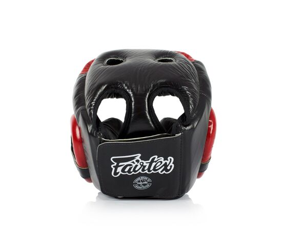 Боксерский шлем Fairtex HG13 Black/Red XL (HG13_XL_Black/Red), изображение 4 Боксерский шлем Fairtex HG13 Black/Red XL (HG13_XL_Black/Red), изображение 4