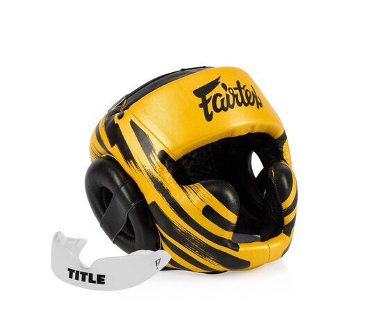 Боксерський шолом Fairtex HG16 Gold L (HG16_L_Gold)
