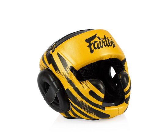 Боксерский шлем Fairtex HG16 Gold M (HG16_M_Gold), изображение 2 Боксерский шлем Fairtex HG16 Gold M (HG16_M_Gold), изображение 2