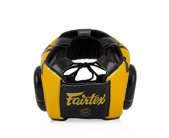Боксерский шлем Fairtex HG16 Gold M (HG16_M_Gold), изображение 4 Боксерский шлем Fairtex HG16 Gold M (HG16_M_Gold), изображение 4