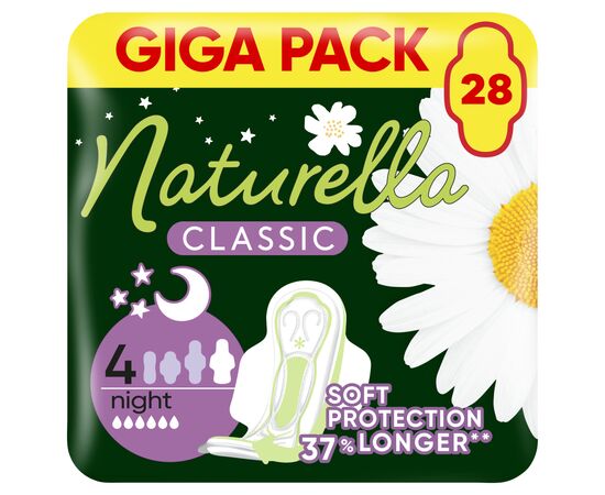 Гігієнічні прокладки Naturella Classic Night 28 шт. (8700216819305)