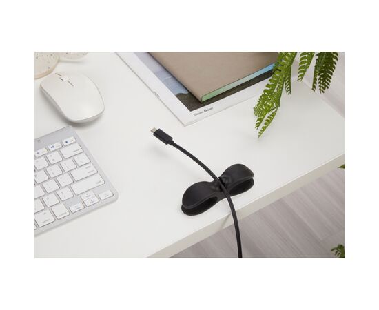 Держатель для кабеля OfficePro CM001B, клейкое основание, black (CM001B), изображение 7 Держатель для кабеля OfficePro CM001B, клейкое основание, black (CM001B), изображение 7