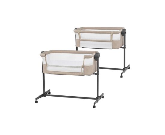 Кроватка Kinderkraft Приставная кроватка-люлька Neste Up 2 Beige (5902533924530), изображение 6 Кроватка Kinderkraft Приставная кроватка-люлька Neste Up 2 Beige (5902533924530), изображение 6