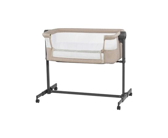 Кроватка Kinderkraft Приставная кроватка-люлька Neste Up 2 Beige (5902533924530)