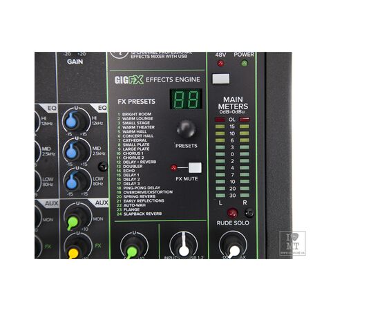 Микшерный пульт Mackie PROFX12V3 (229434), изображение 3 Микшерный пульт Mackie PROFX12V3 (229434), изображение 3