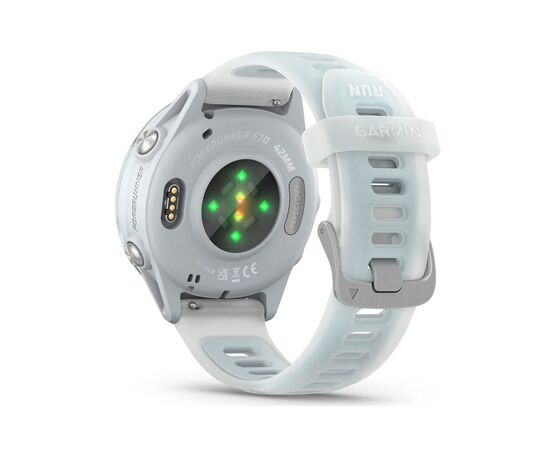 Смарт-часы Garmin Forerunner 570 - 42MM, Whitestone/Cloud Blue, GPS смарт-годи (010-02970-01), изображение 6 Смарт-часы Garmin Forerunner 570 - 42MM, Whitestone/Cloud Blue, GPS смарт-годи (010-02970-01), изображение 6
