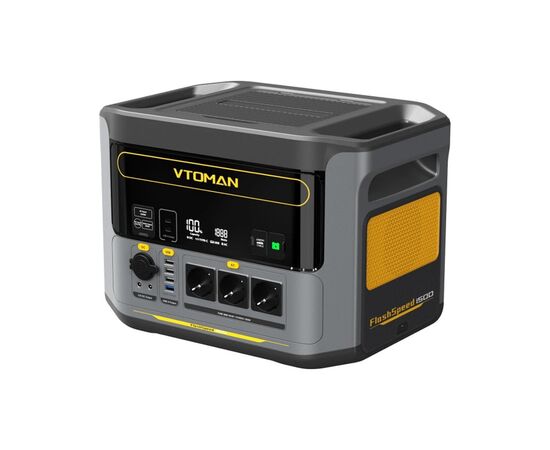 Зарядная станция Vtoman FlashSpeed 1500 PB-58 1500W 1548Wh (FlashSpeed 1500), изображение 3 Зарядная станция Vtoman FlashSpeed 1500 PB-58 1500W 1548Wh (FlashSpeed 1500), изображение 3