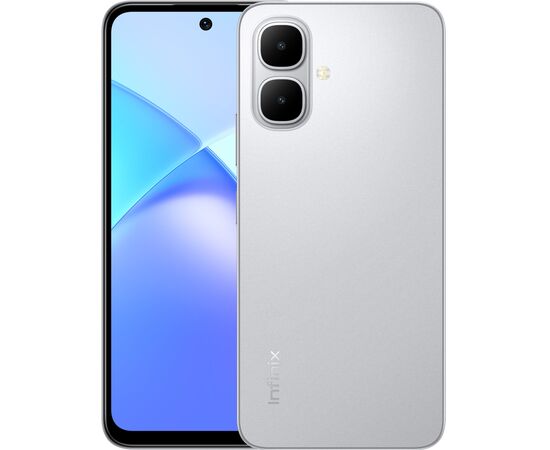 Мобильный телефон Infinix Smart 10 4/128Gb Titanium Silver (4894947084461)