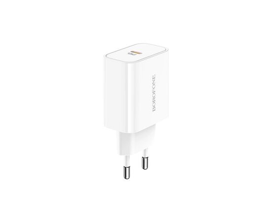 Зарядний пристрій BOROFONE BA57A USB-C PD20W white (6931474745538)