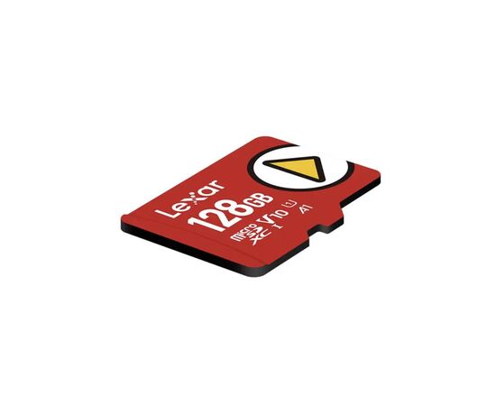 Карта пам'яті Lexar 128GB microSDXC class 10 UHS-I U3 V30 A2 Play (LMSPLAY128G-BNSNG)