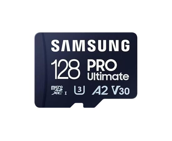 Карта памяти Samsung 128GB microSDXC class 10 UHS-I U3 V30 A2 Pro Ultimate (MB-MY128SB/WW)