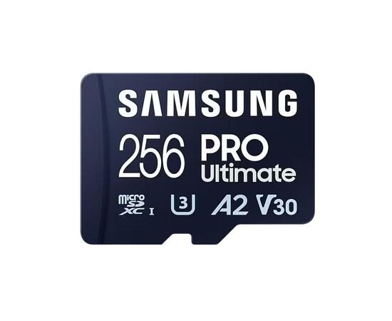 Карта памяти Samsung 256GB microSDXC class 10 UHS-I U3 V30 A2 Pro Ultimate (MB-MY256SB/WW)
