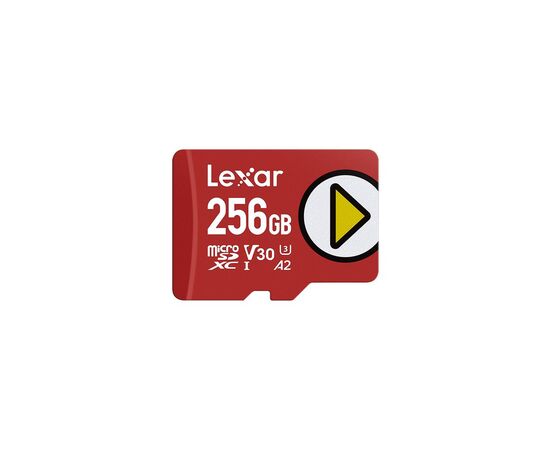 Карта пам'яті Lexar 256GB microSDXC class 10 UHS-I U3 V30 A2 Play (LMSPLAY256G-BNSNG)