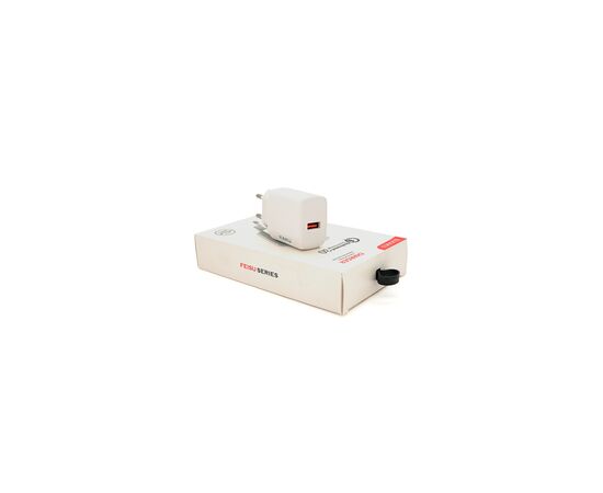 Зарядное устройство iKAKU USB QC3.0 white (KSC-178-FEISU)