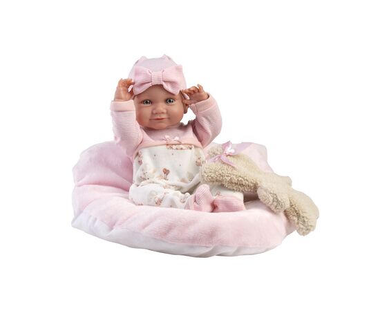 Пупс Llorens Nica Recien Nacida Cojin Rosa, 40 см (73808), изображение 2 Пупс Llorens Nica Recien Nacida Cojin Rosa, 40 см (73808), изображение 2