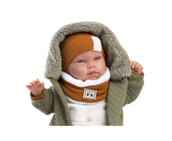 Пупс Llorens Talo Recien Nacido Sonrisas, 44 см (84465), зображення 3 Пупс Llorens Talo Recien Nacido Sonrisas, 44 см (84465), зображення 3