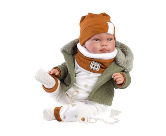 Пупс Llorens Talo Recien Nacido Sonrisas, 44 см (84465), зображення 4 Пупс Llorens Talo Recien Nacido Sonrisas, 44 см (84465), зображення 4