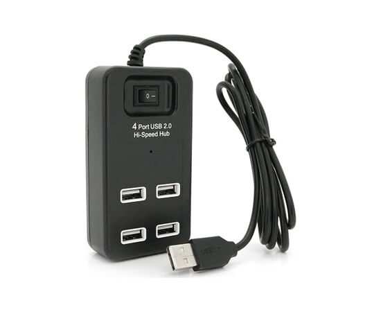 Концентратор Voltronic USB 2.0 to 4xUSB black (YT-HWS4-B), изображение 2 Концентратор Voltronic USB 2.0 to 4xUSB black (YT-HWS4-B), изображение 2