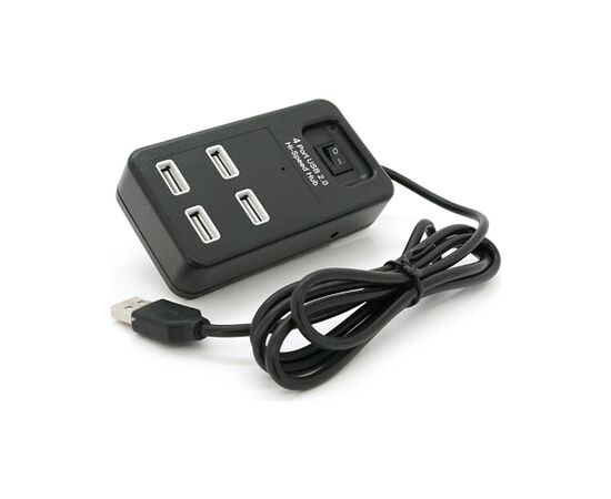 Концентратор Voltronic USB 2.0 to 4xUSB black (YT-HWS4-B)