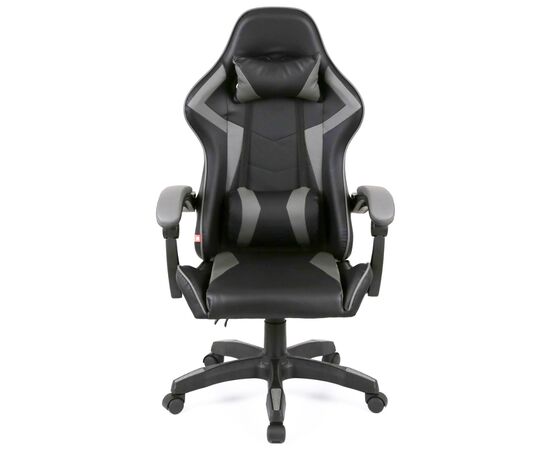 Кресло игровое Аклас Бешкет ANF подростковый Черный (PU-черный/серый) (00160338), изображение 2 Кресло игровое Аклас Бешкет ANF подростковый Черный (PU-черный/серый) (00160338), изображение 2