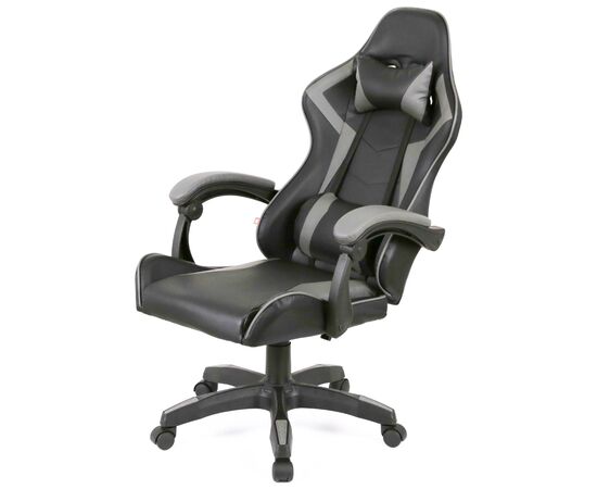 Кресло игровое Аклас Бешкет ANF подростковый Черный (PU-черный/серый) (00160338), изображение 7 Кресло игровое Аклас Бешкет ANF подростковый Черный (PU-черный/серый) (00160338), изображение 7