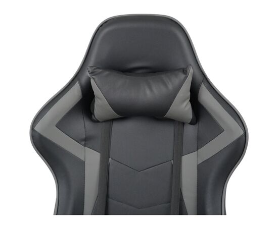 Кресло игровое Аклас Бешкет ANF подростковый Черный (PU-черный/серый) (00160338), изображение 8 Кресло игровое Аклас Бешкет ANF подростковый Черный (PU-черный/серый) (00160338), изображение 8