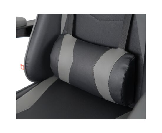 Кресло игровое Аклас Бешкет ANF подростковый Черный (PU-черный/серый) (00160338), изображение 9 Кресло игровое Аклас Бешкет ANF подростковый Черный (PU-черный/серый) (00160338), изображение 9