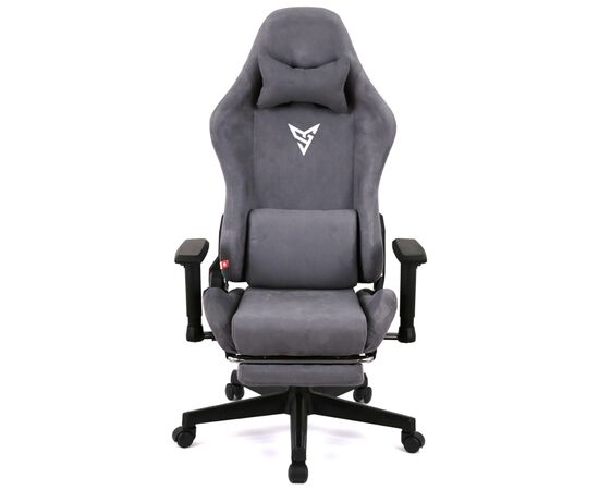 Кресло игровое Аклас Герц RL Серый (Серый бархат) (00160346), изображение 2 Кресло игровое Аклас Герц RL Серый (Серый бархат) (00160346), изображение 2